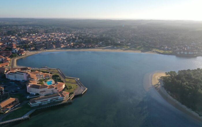 The Marine lake of Port d’Albret
