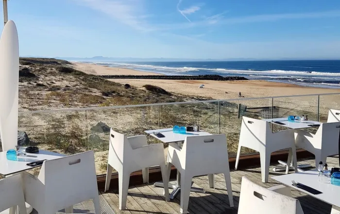 Terrace with an Ocean view