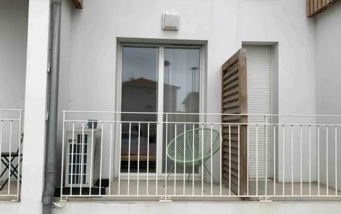 Children's bedroom balcony